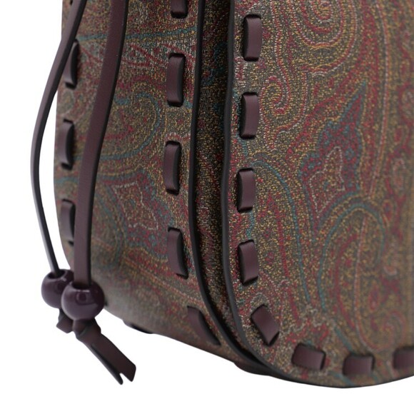 Etro Rounded Flap Bag With Paisley Pattern - NWT - Picture 4 of 4